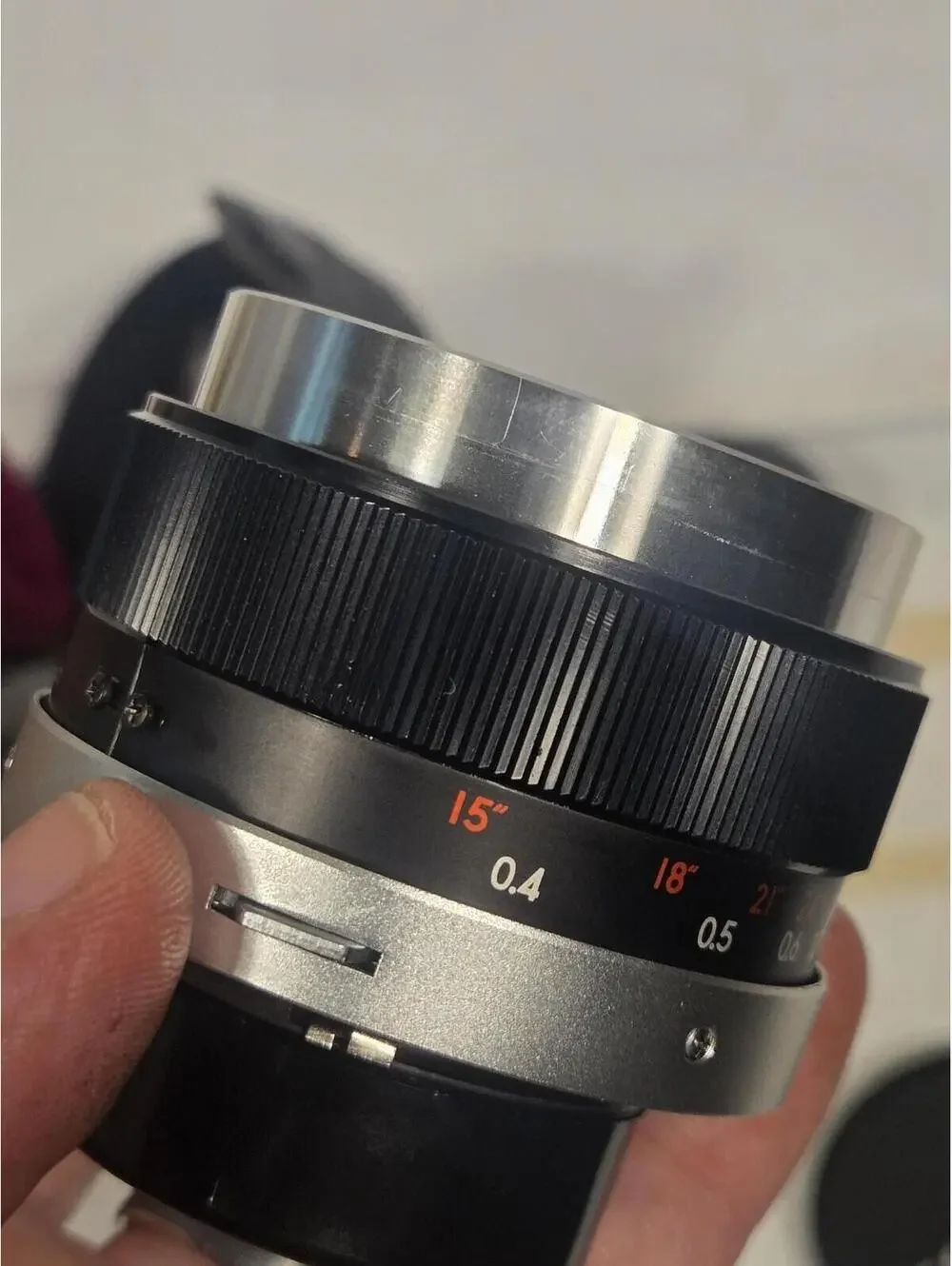 Vintage Topcon UV Topcor 35mm F/3.5 Lens Exakta Japan Manual Focus Wide Angle